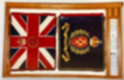 Regimental colours St John's Canberra