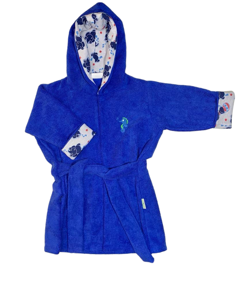 Roupão Infantil Azul
