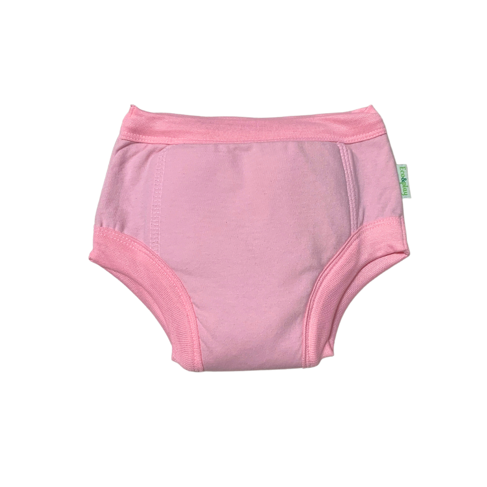 Calcinha de treinamento para o desfralde Rosa Claro Unidade