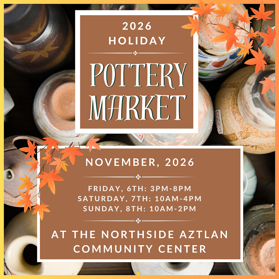 Holiday Pottery Market
