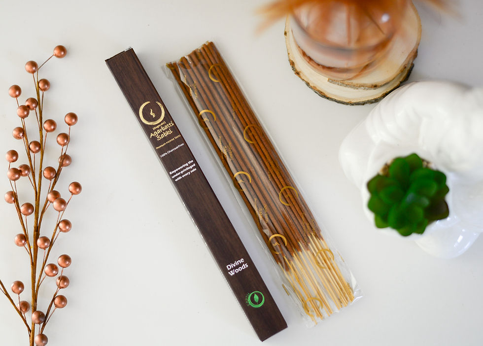 Thumbnail: Divine Woods Incense Sticks - Earth Element Balancing Incense