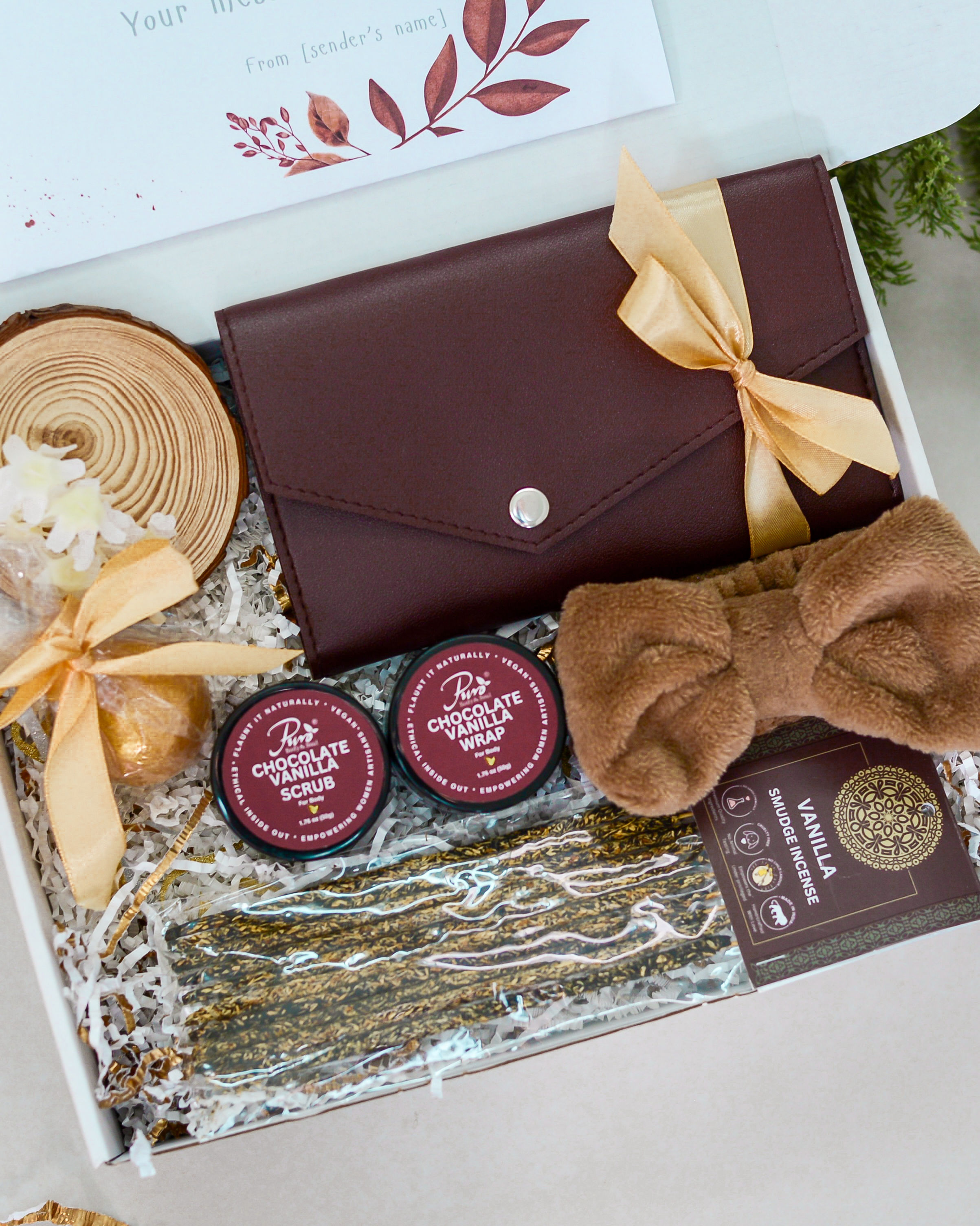 Cocoa and Calm Spa Gift Box