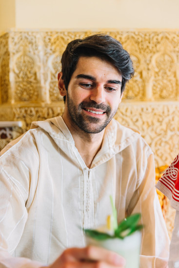 Man of Asian or Arab identity