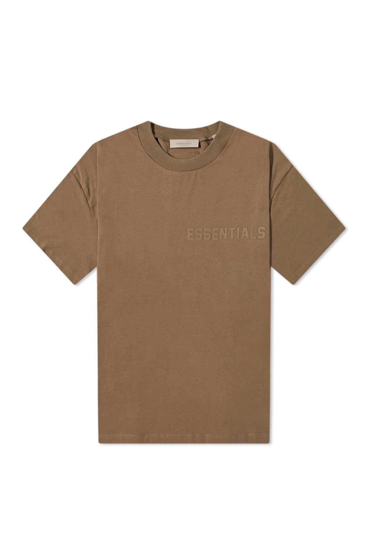 Fear of God Essentials Logo Tee Wood