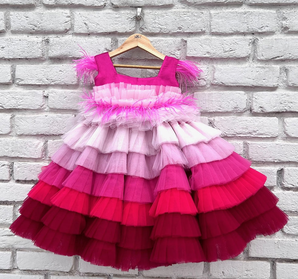Pink Ombre Dress
