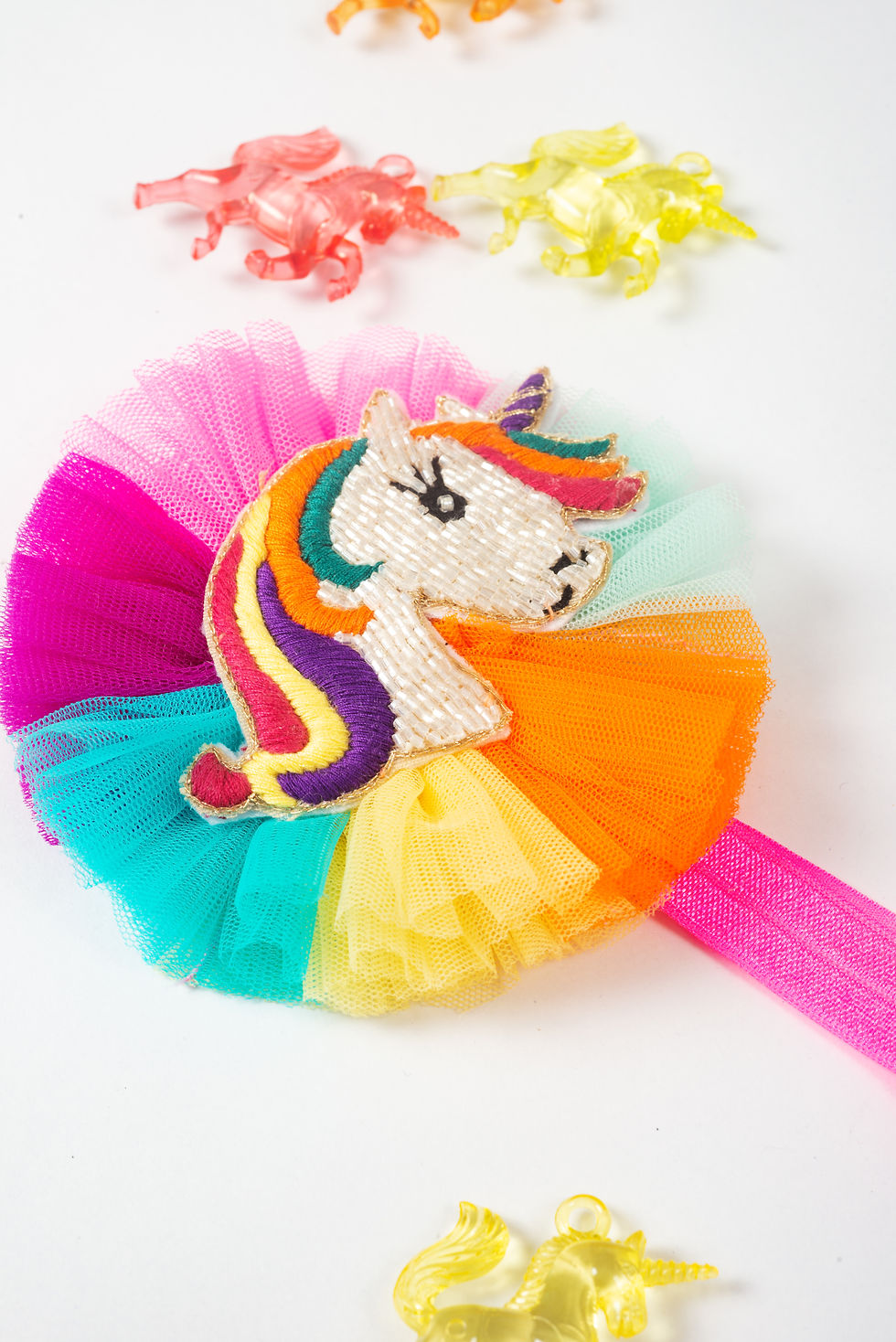 Unicorn Design Hair Clip - Multi Colour
