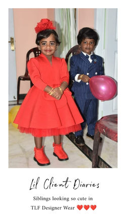 Red 3 Bow Neo Dress