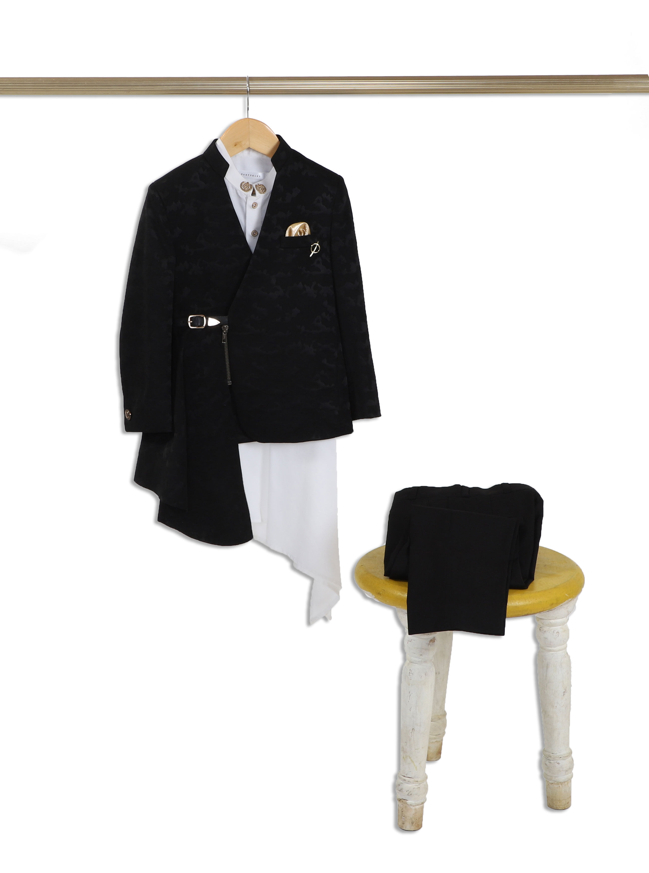 Draped Jodhpur Achkan set