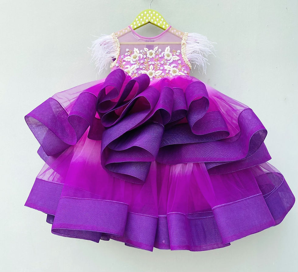 Purple Dream Gown