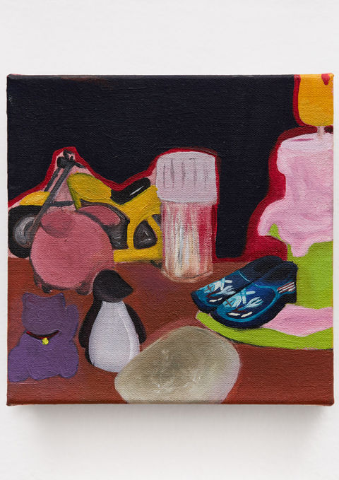 "Altar n.2", tela da artista Giulia D'Andrea