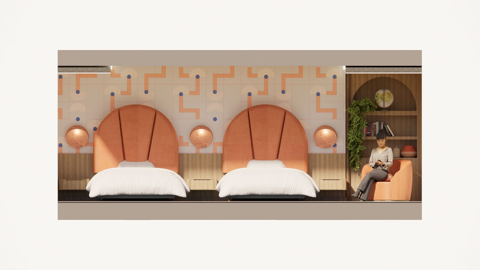 Bed Wall Elevation