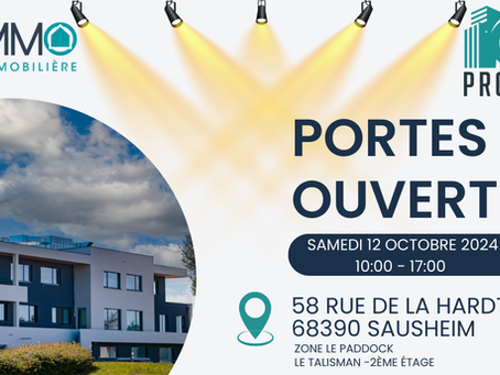 📢 Portes ouvertes Lutimmo & GLD Promotion 🏡