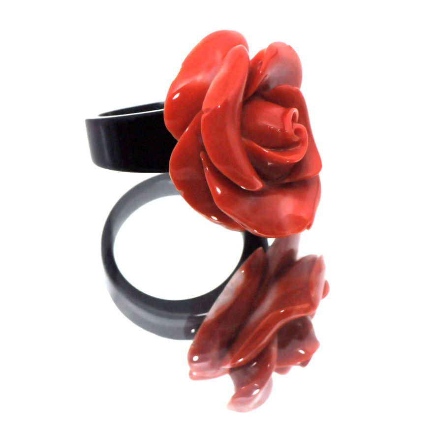 CoralRose Ring