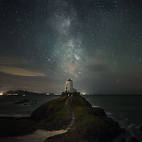 Llanddwyn milky way