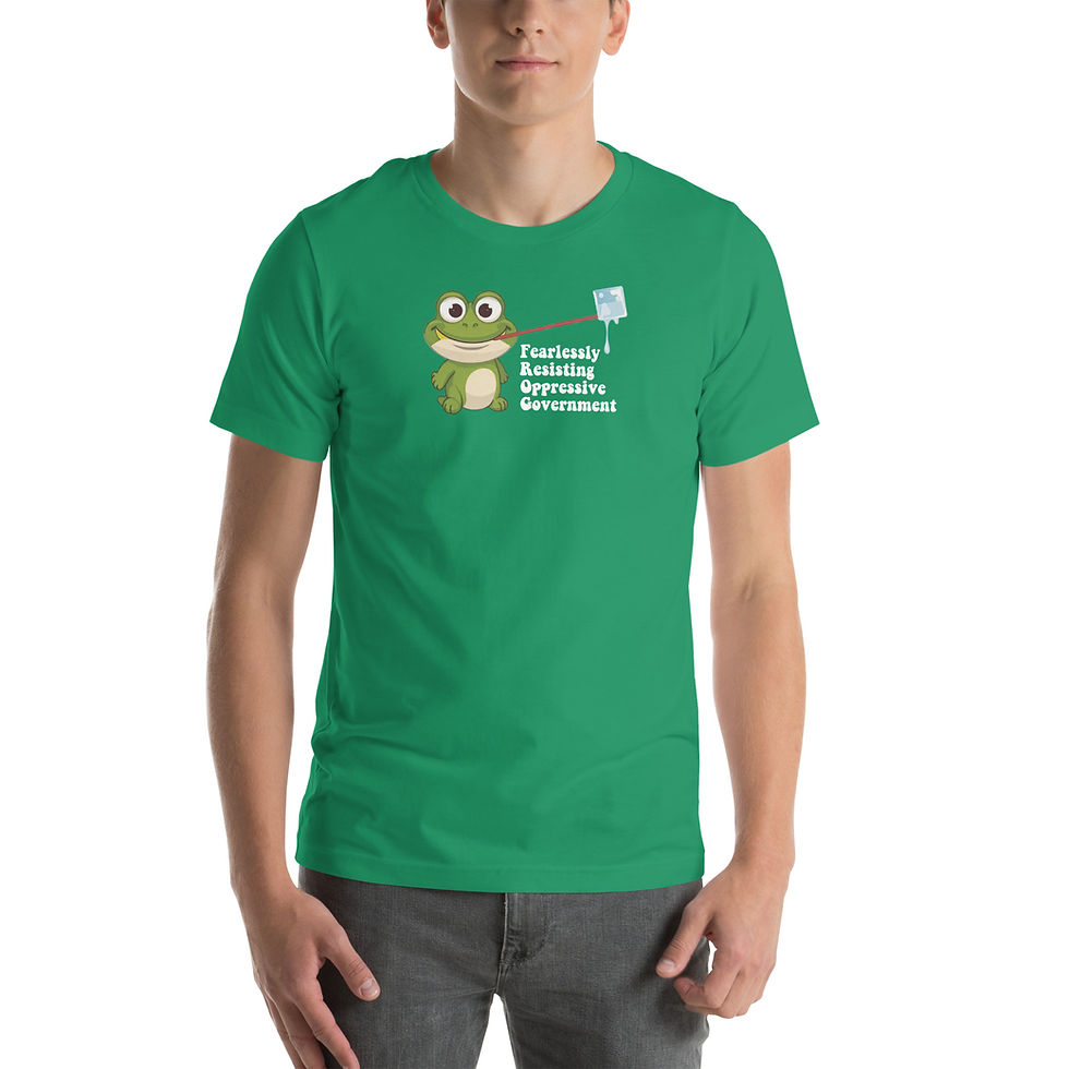 Thumbnail: Frog with Ice Cube - Unisex
