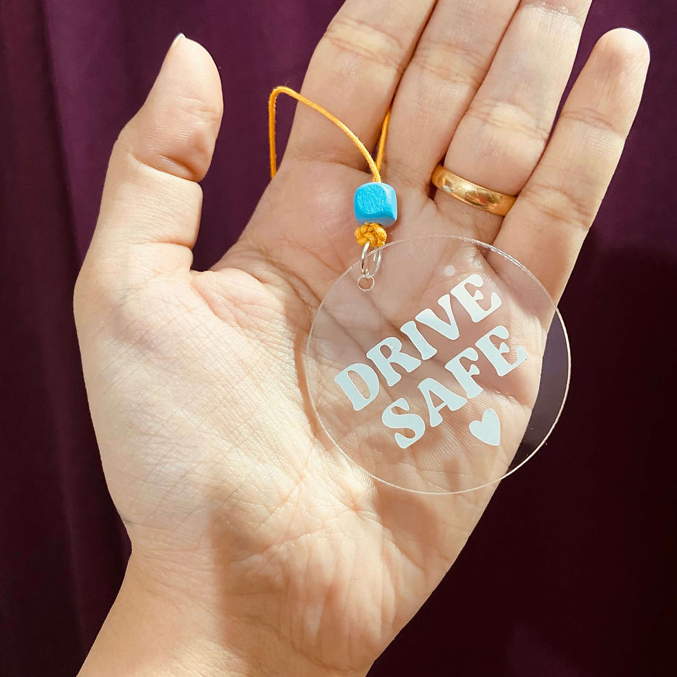 Thumbnail: Drive Safe Car Hanging