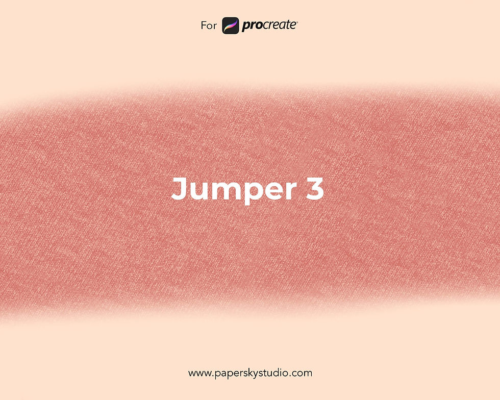 Thumbnail: Textile Texture Brushes for Procreate - Brushset of 8