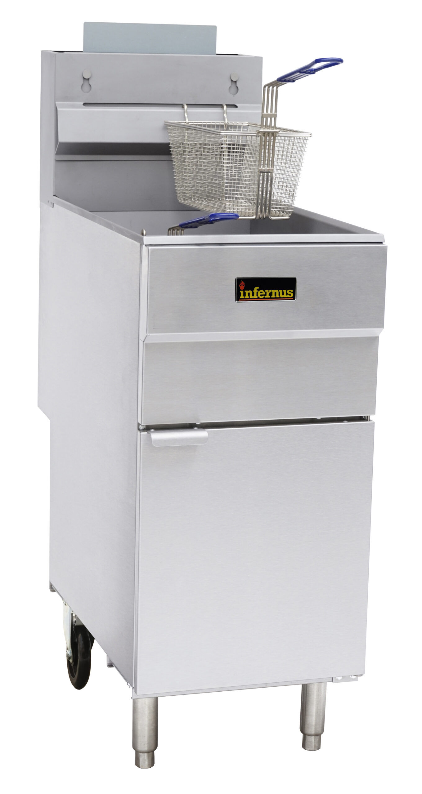 Infernus 3-Burner Single Tank Twin Basket Gas Fryer