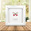 Thumbnail: Pink Glasswing (Cithaerias pireta) Handmade Box Frame