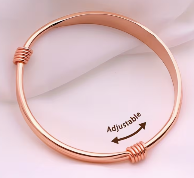 Miniatura: Pulsera y anillo de Cobre flor