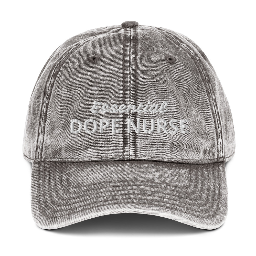 Vintage Cotton Essential DOPE Nurse Cap