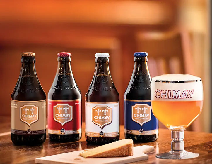 Rótulos da Cervejaria Chimay