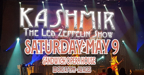 Kashmir Led Zeppelin Tribute May 9 Sandwich Illinois