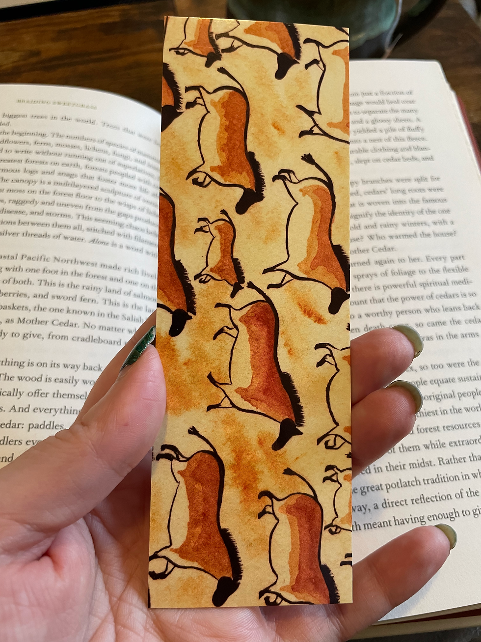 Thumbnail: Cave Art Bookmark