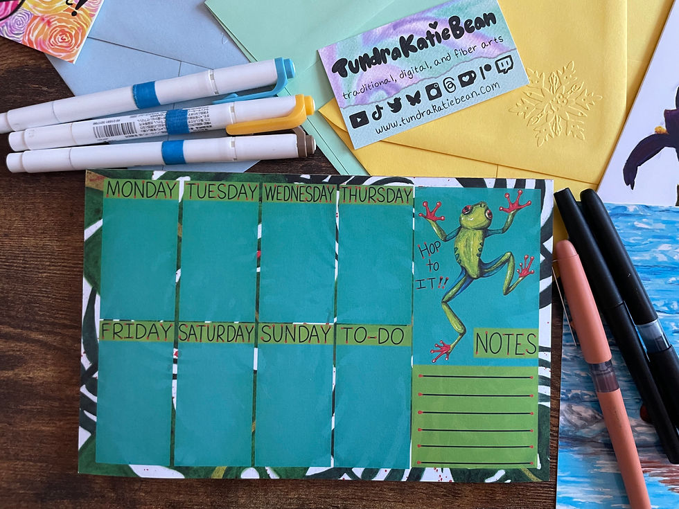 Thumbnail: Week Layout Memo Pad
