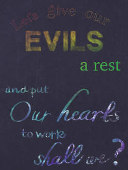 Hush Coheed and Cambria Lyric Art