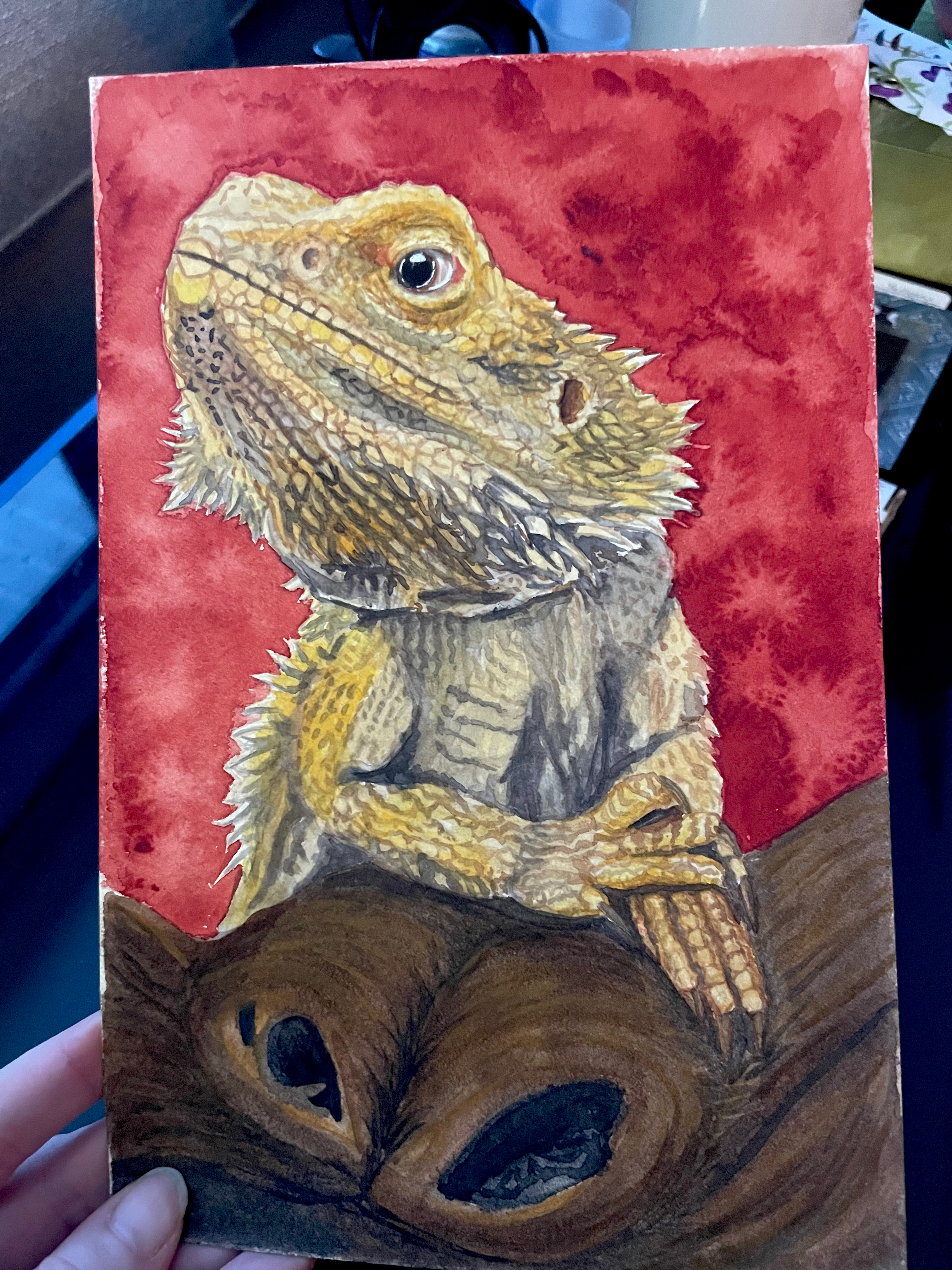 Bearded Dragon Original Art