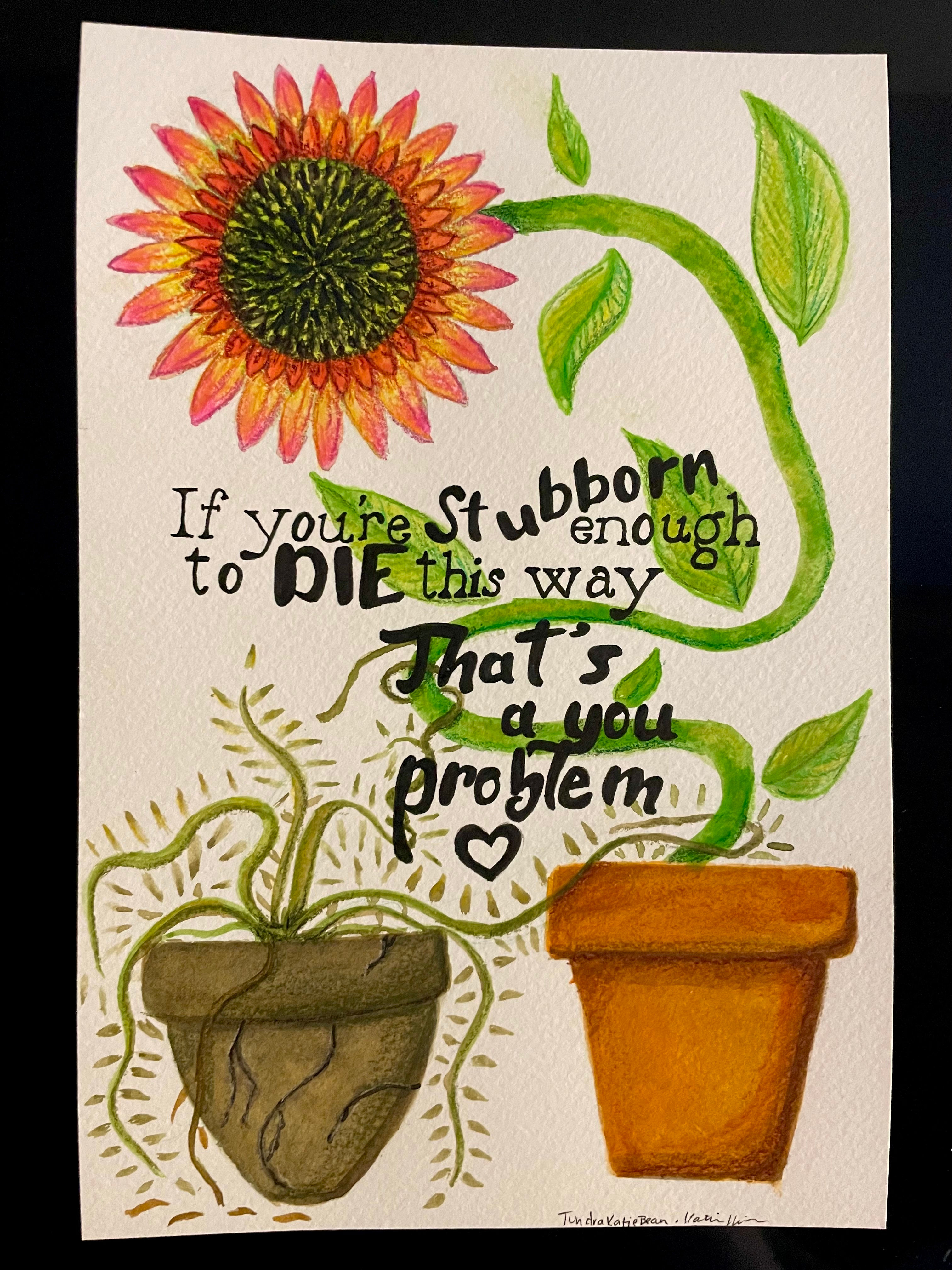 Stunted Growth Original Art