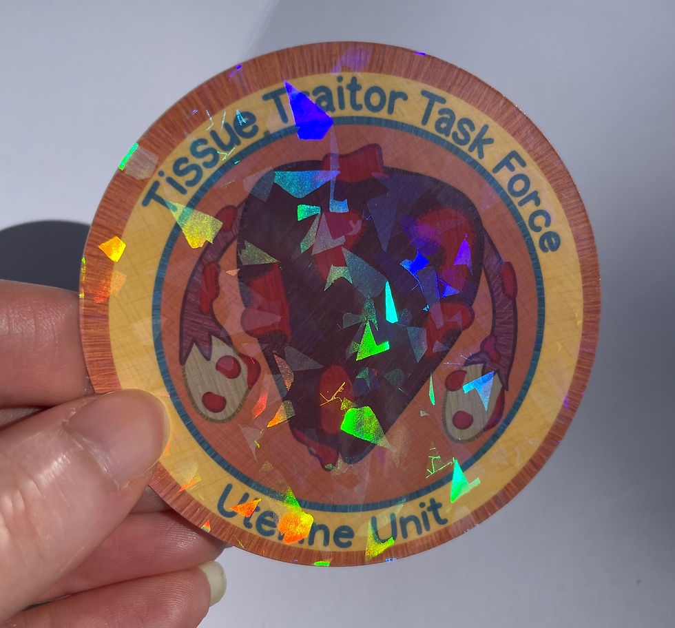 Thumbnail: Set 2: Body Badge Holographic Stickers