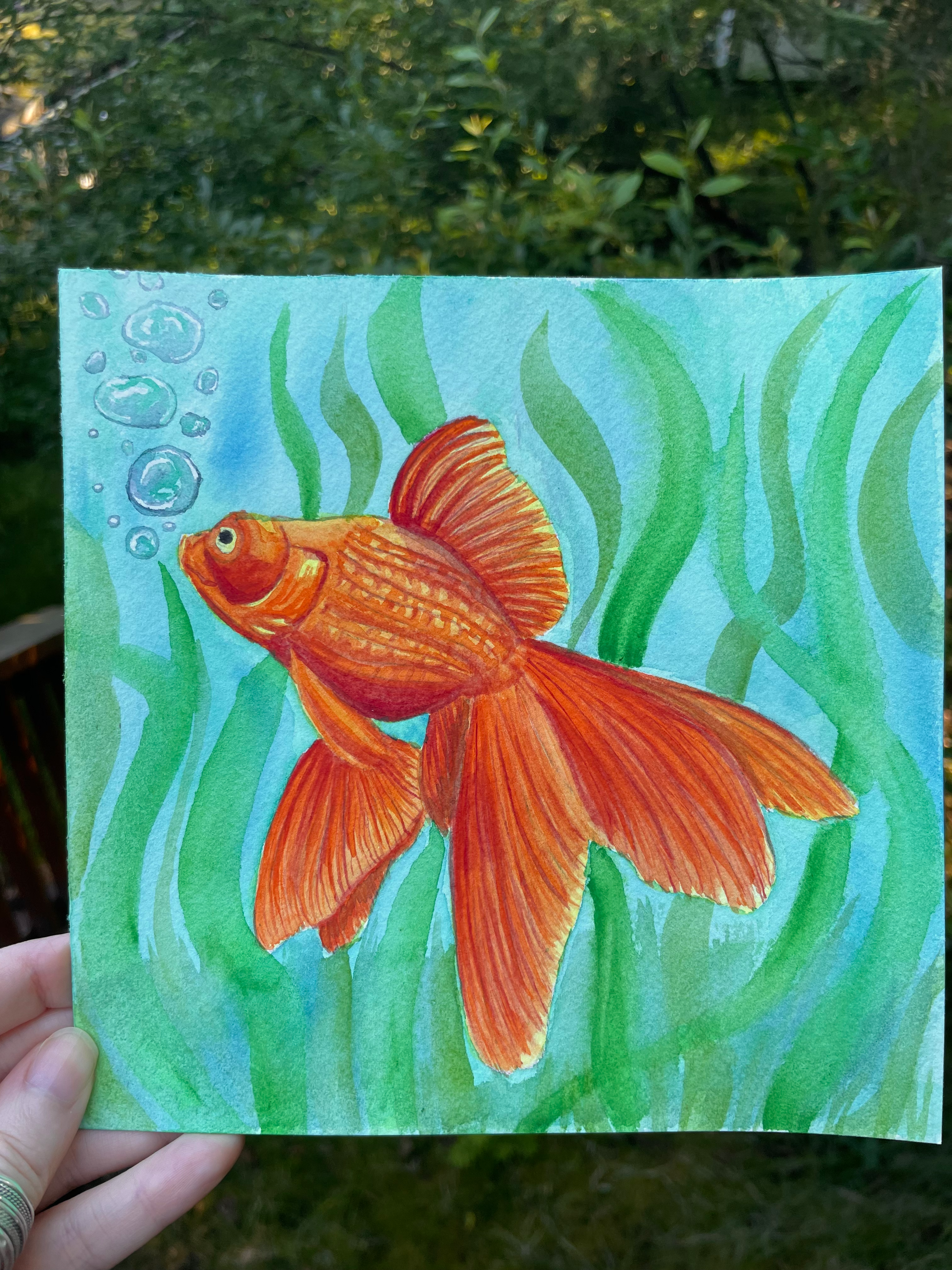 Goldfish Original Art