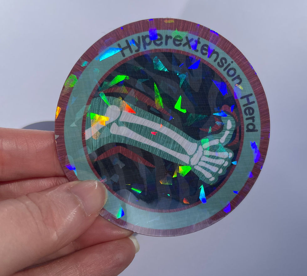 Thumbnail: Set 2: Body Badge Holographic Stickers