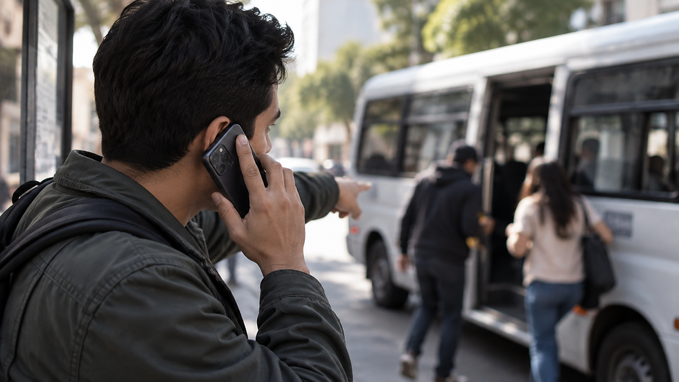 reportar robo, reportar, llamar emergencias, transporte público, denunciar