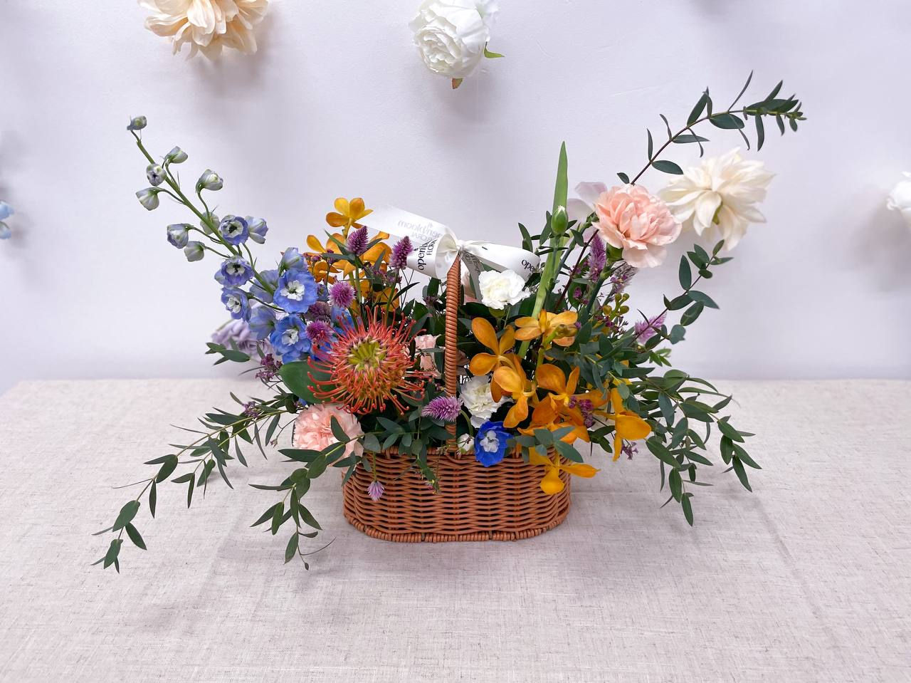 Wildflowers Korean Fresh Flower Basket