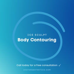 Avatar Aesthetics Laser Center (Ice Sculpt Promotion Social Post)