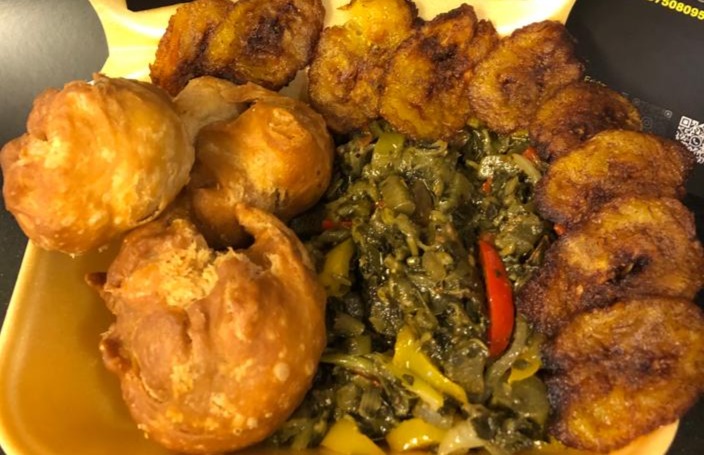 Arranged Food and Objects