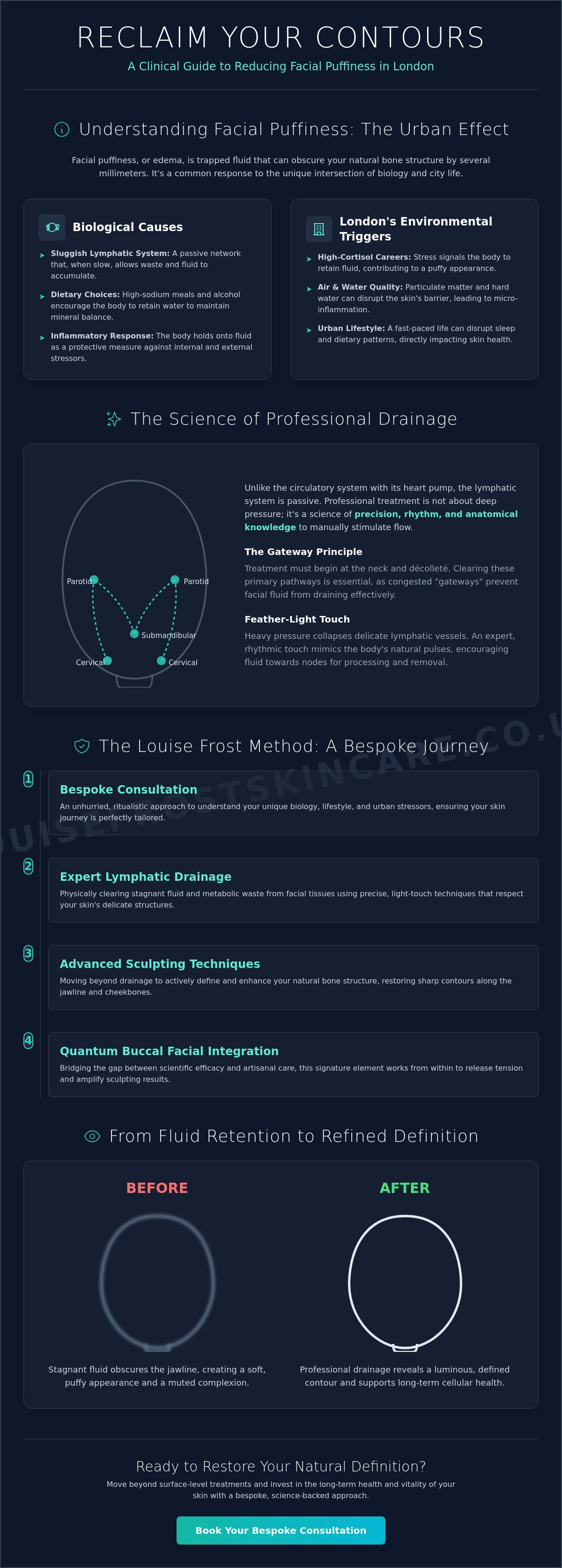 Reduce face puffiness treatment London