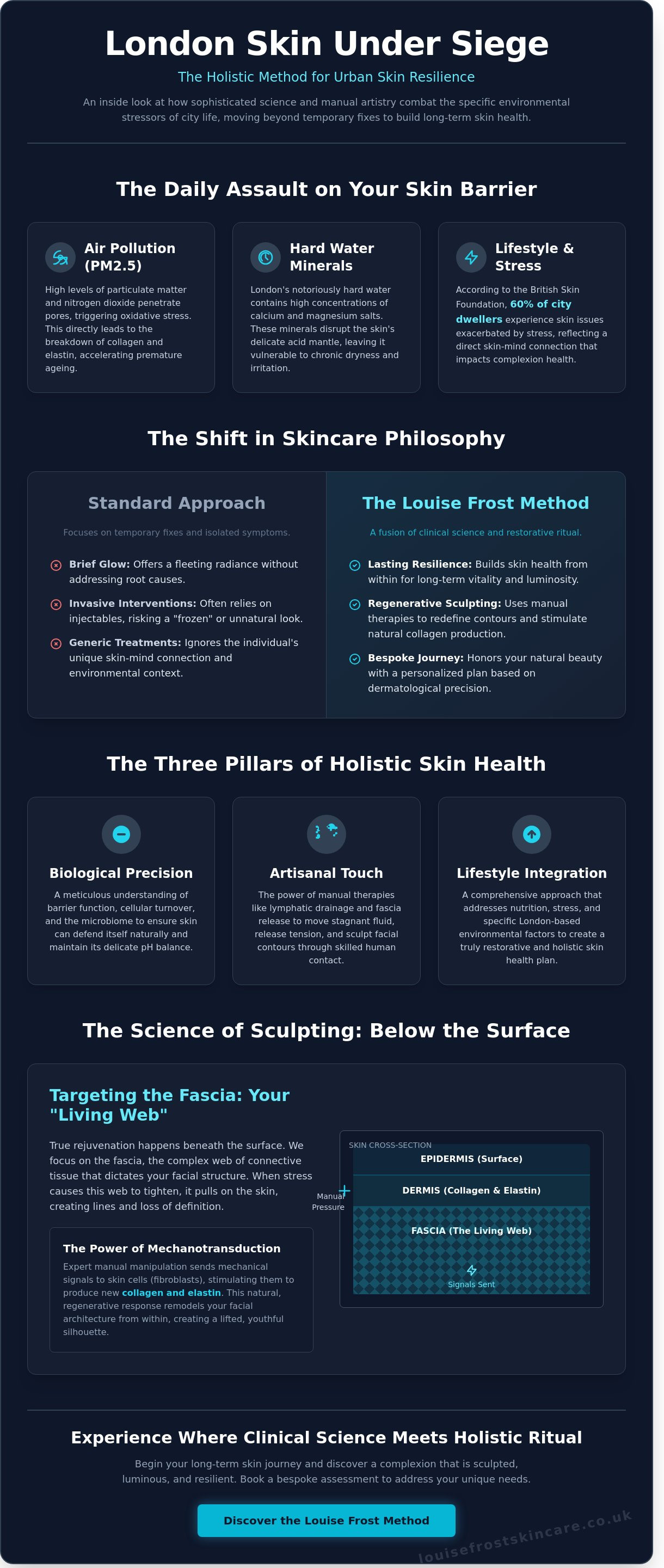 Holistic skincare clinic London