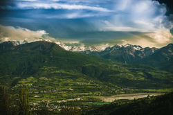 Entre ciel et terre