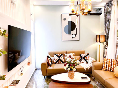 vue du salon appartement 3
