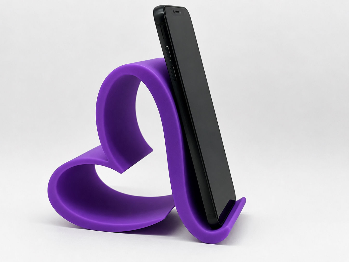Heart shaped phone stand