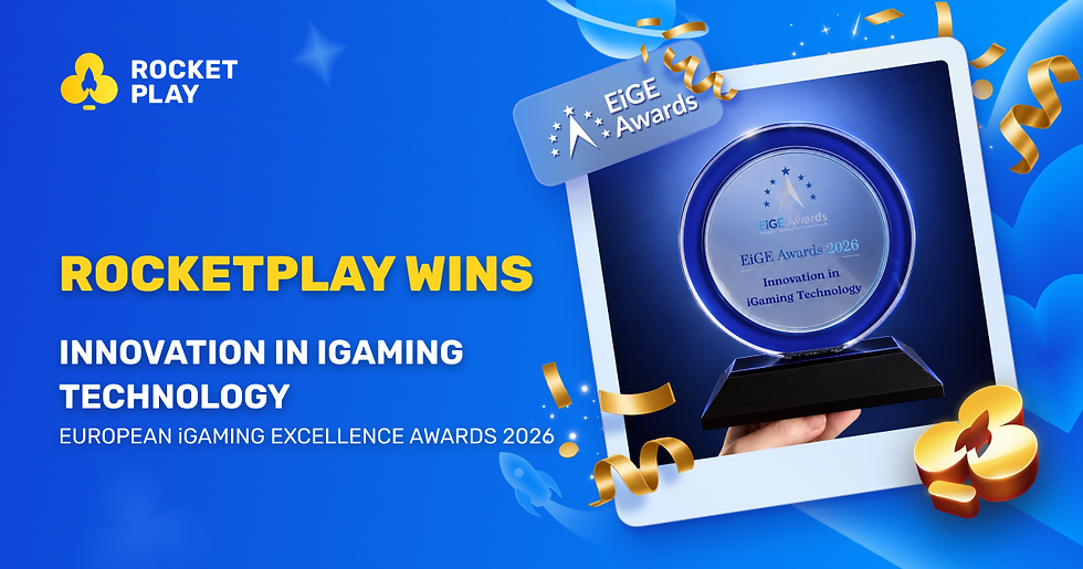 RocketPlay Wins Innovation in iGaming Technology at European iGaming Excellence Awards 2026