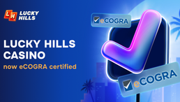 Lucky Hills earns prestigious eCOGRA Certification