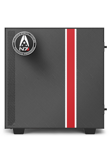 magnetic pc case puck with Alliance Special Forces Training Program from Mass Effect text all along the outer rim, and Alliance and N7 logos in the middle.