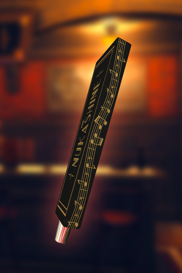 Nuka Shine from Fallout 4 Nuka-World wooden tap handle, side view