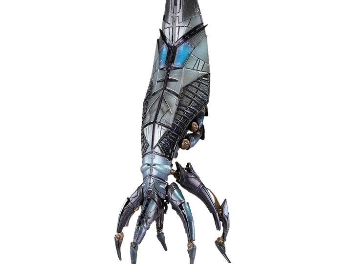 PVC replica of the Reaper Sovereign from Mass Effect