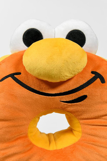 Oversized 14" plushie based on Slocum's Joe from Fallout donut mascot